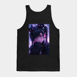 Neko anime girl 2 Tank Top